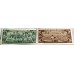 CUBA 1965-1966 . FIVE 5 - TEN 10 PESOS BANKNOTES . SPECIMEN